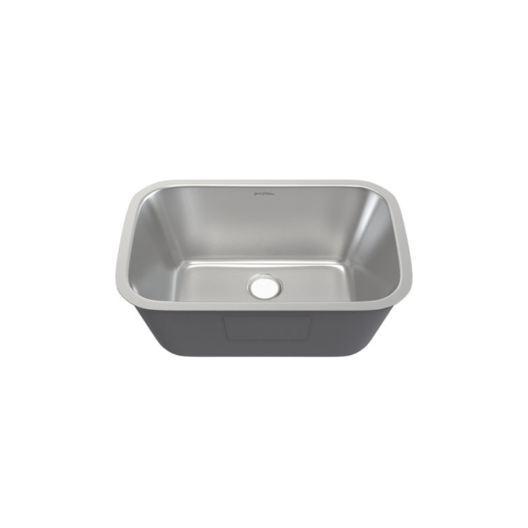 Toulouse 27 x 18 Stainless Steel Single Basin Undermount Kitchen Sink