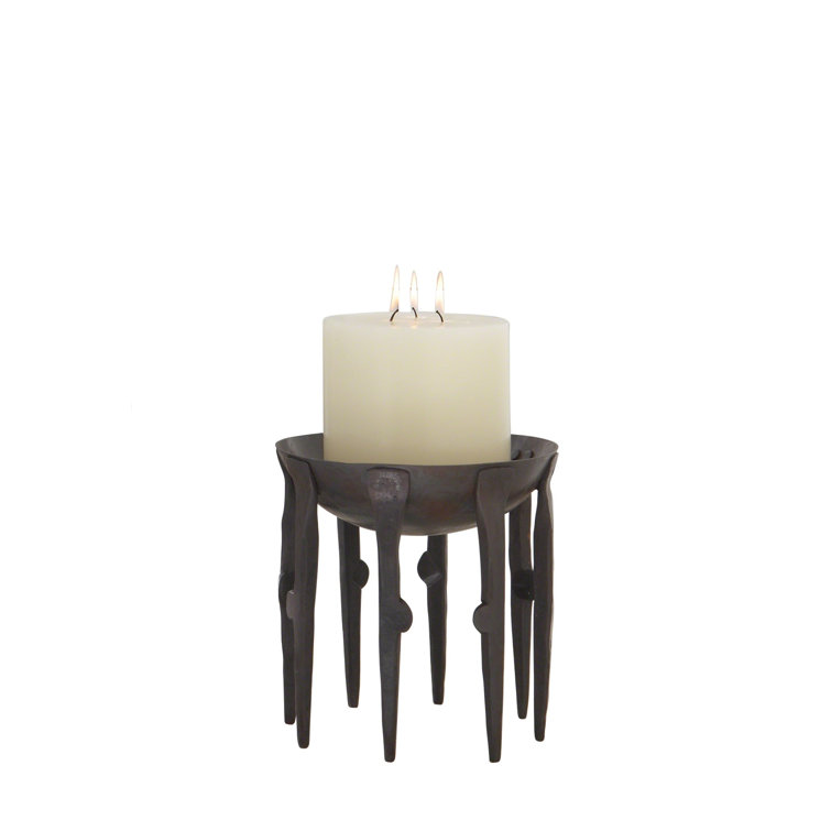 Bothwell Handmade Iron 9" Tabletop Candlestick Holder