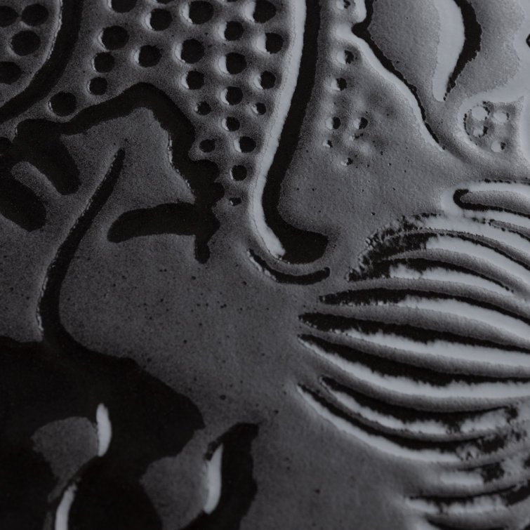 Gaudi Lux Black Porcelain Hexagon Wall and Floor Tile
