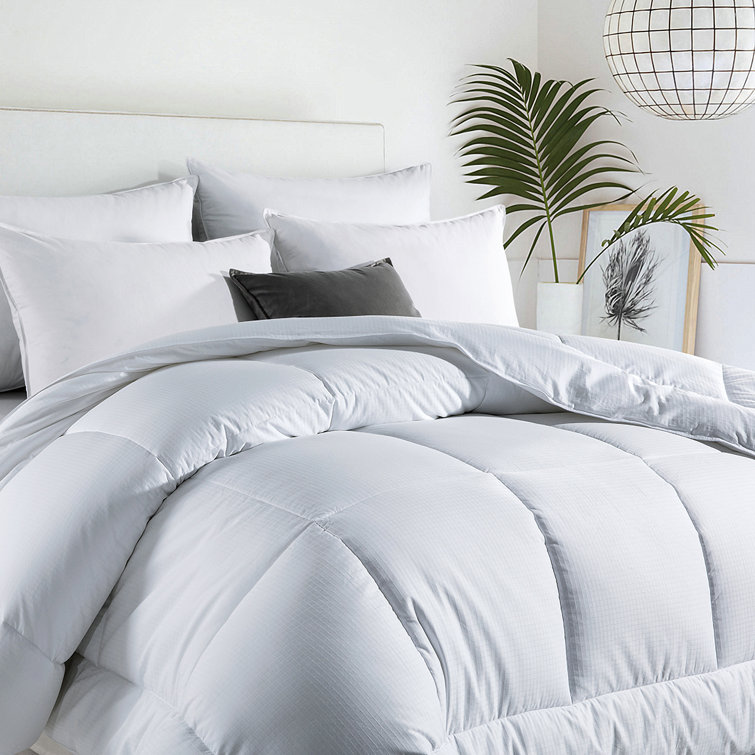 White Twin Organic Cotton All Season Comforter