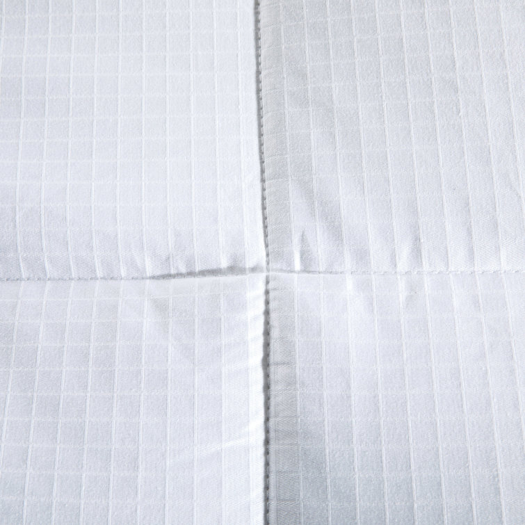 White Twin Organic Cotton All Season Comforter