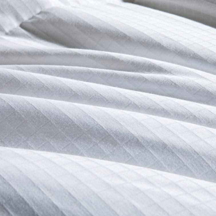 White Twin Organic Cotton All Season Comforter