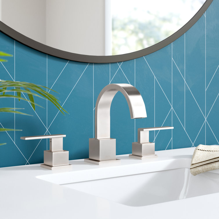 Delta Vero 6-16" Widespread Stainless Steel Bathroom Faucet