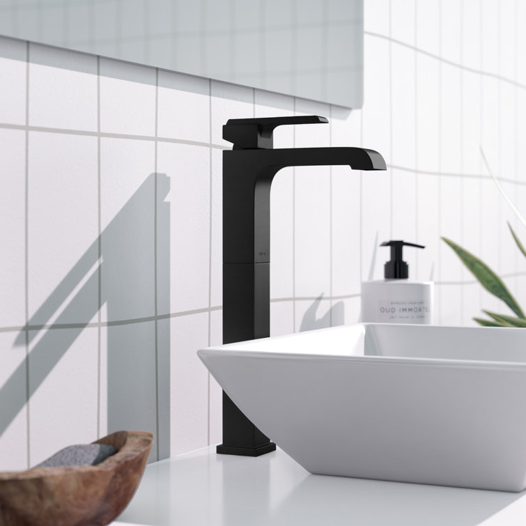 Modern Stainless Steel Single Hole Vessel Bathroom Faucet