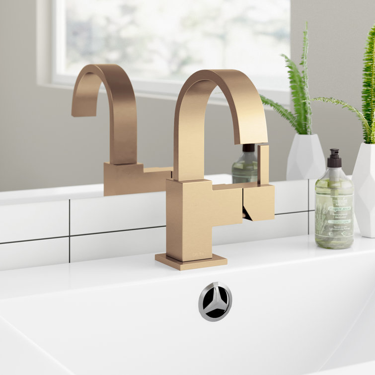 Elegant Modern 7'' Bronze Stainless Steel Single Hole Faucet