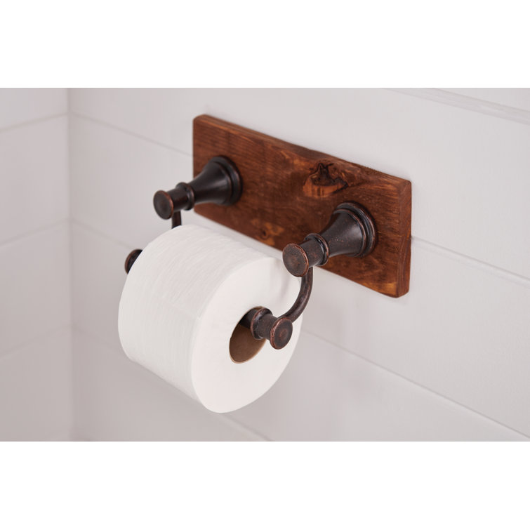 Belfield Oil Rubbed Bronze Wall Mount Toilet Paper Holder