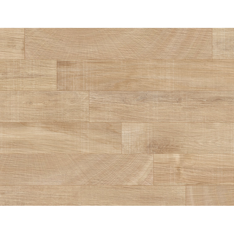 Maple 8" x 48" Matte Porcelain Wood Look Floor and Wall Tile