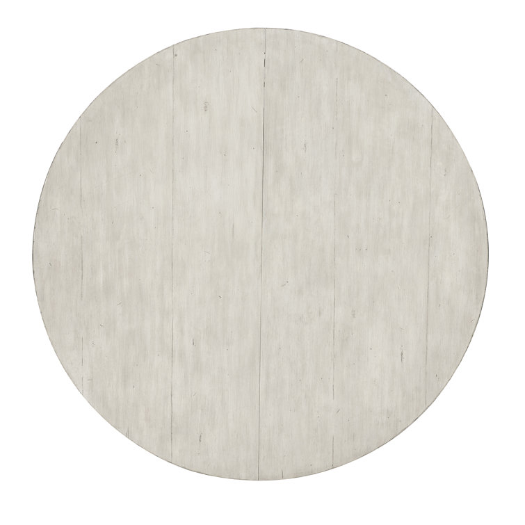 Mirabelle Cream 60" Round Extendable French Country Dining Table
