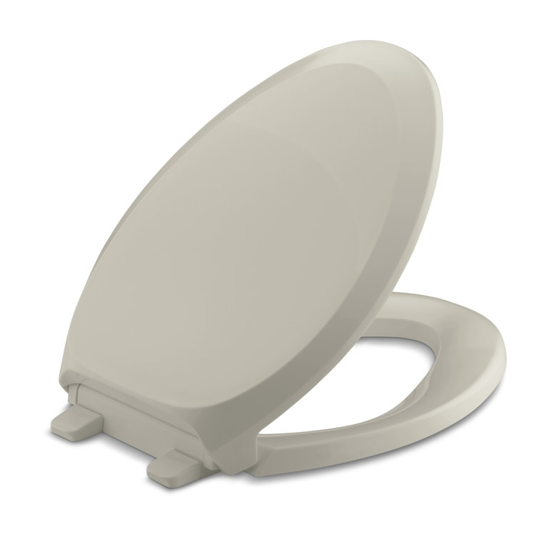 Sandbar Polypropylene Quiet-Close Elongated Toilet Seat