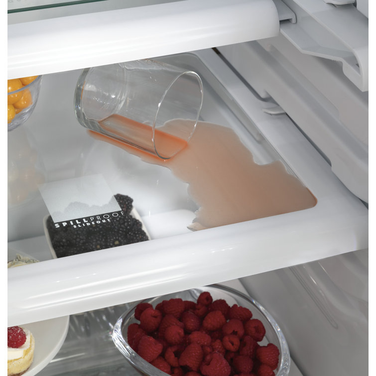 36'' Stainless Steel Side-by-Side Refrigerator with Ice Maker
