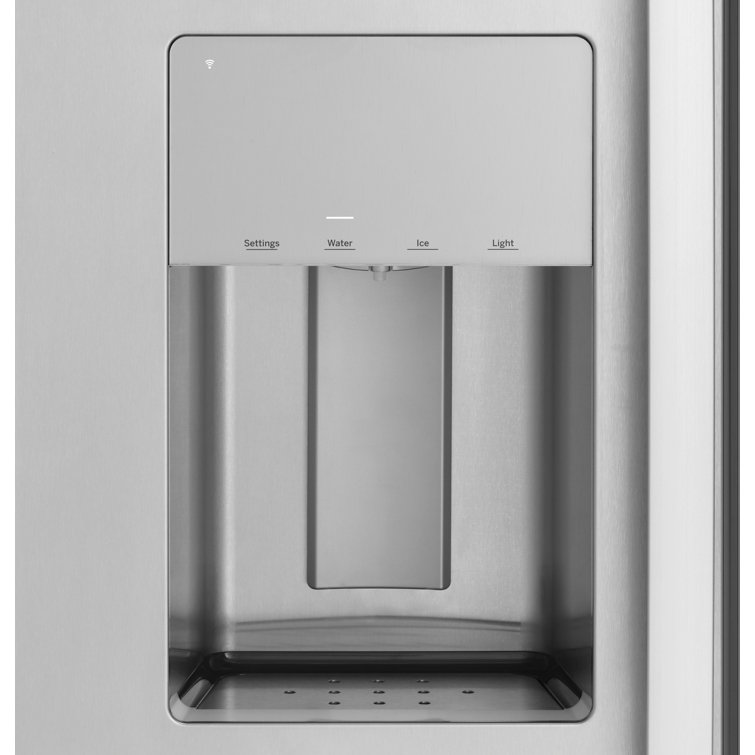 48" Stainless Steel Smart Side-by-Side Refrigerator with Ice Maker
