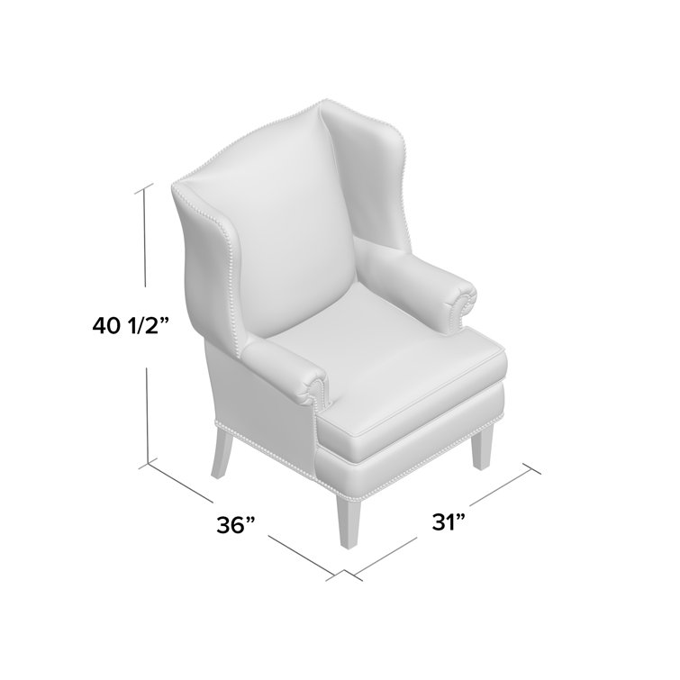 Blakeley Caramel Leather Traditional Club Chair