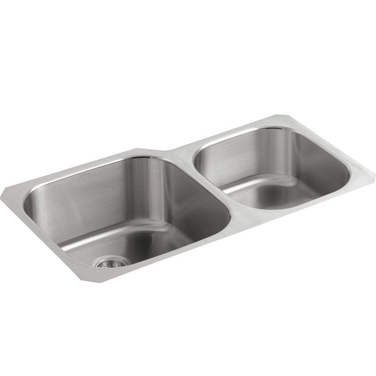Stainless Steel Double Bowl Undermount Kitchen Sink