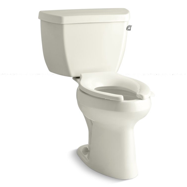 Highline Classic Biscuit Elongated Two-Piece 1.6 GPF High Efficiency Toilet
