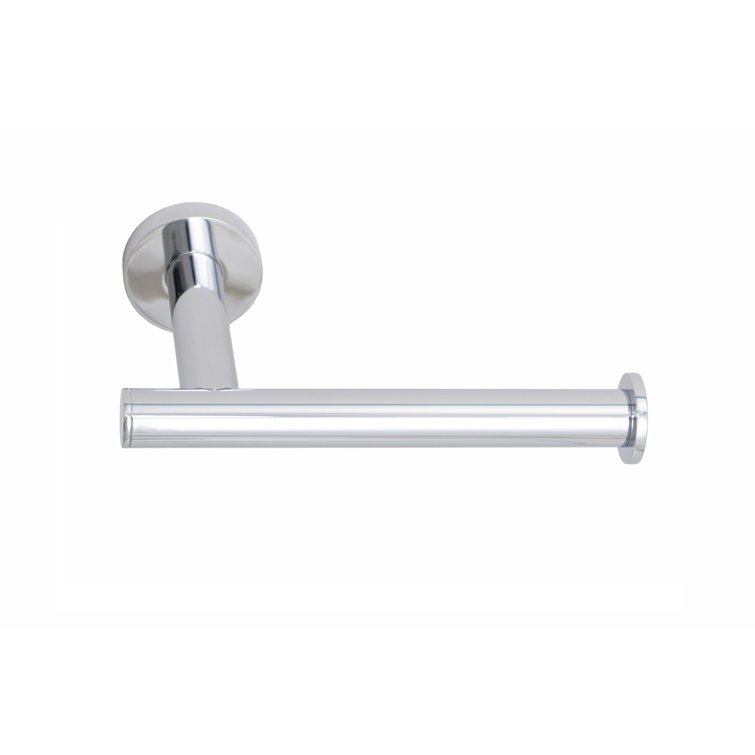 Venezia Polished Chrome Wall Mounted Toilet Paper Holder