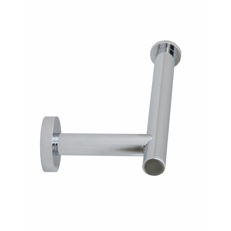 Venezia Polished Chrome Wall Mounted Toilet Paper Holder