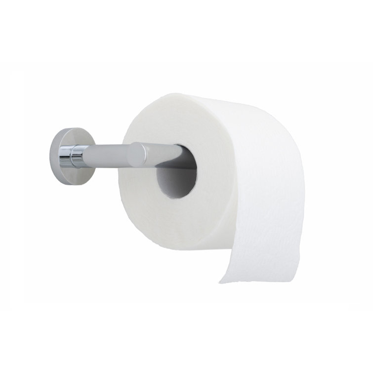 Venezia Polished Chrome Wall Mounted Toilet Paper Holder