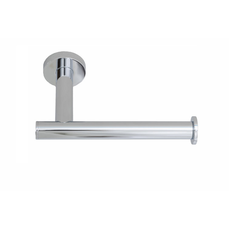 Venezia Polished Chrome Wall Mounted Toilet Paper Holder