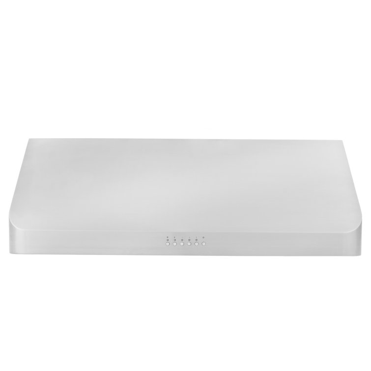 36" Brushed Stainless Steel Convertible Under Cabinet Range Hood