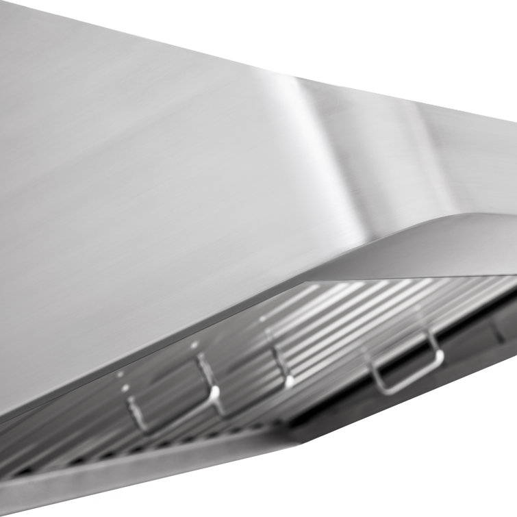 36" Brushed Stainless Steel Convertible Under Cabinet Range Hood