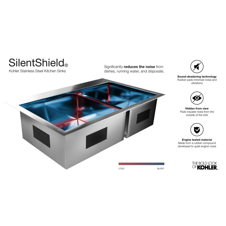 Vault 24-Inch Stainless Steel Single-Bowl Undermount Kitchen Sink