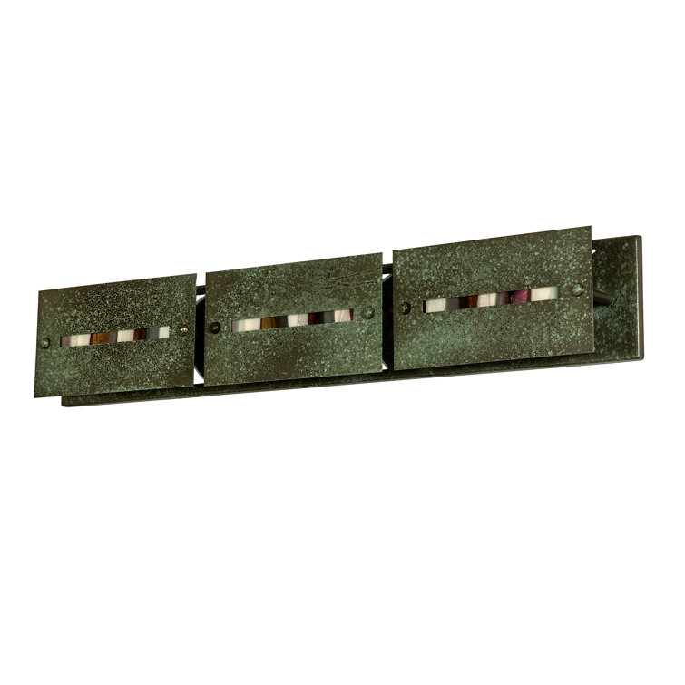 Autumnal Ambiance 3-Light Tarnished Copper Vanity Light