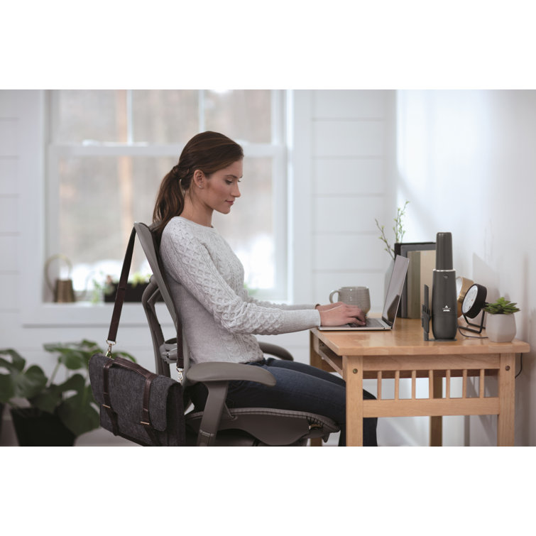 Gray Cordless Handheld Vacuum with USB Charging