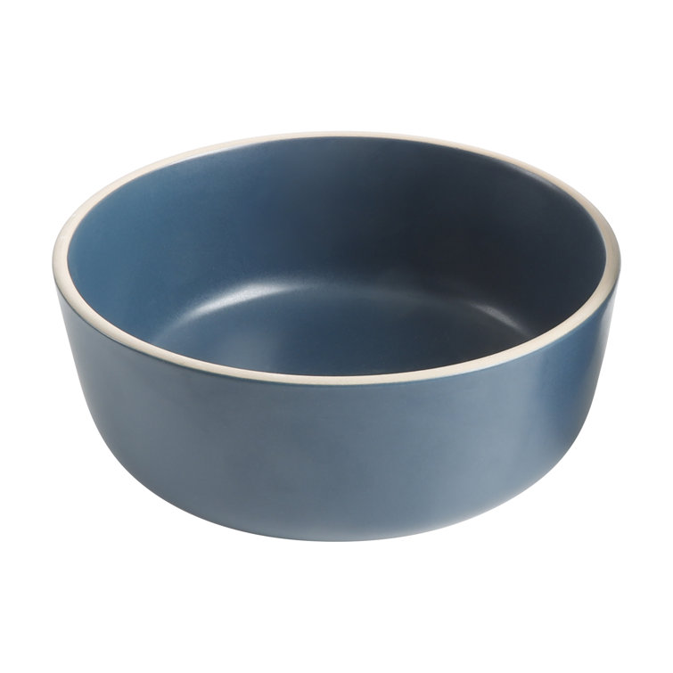 Cobalt Blue Ceramic 16-Piece Dinnerware Set, Service for 4
