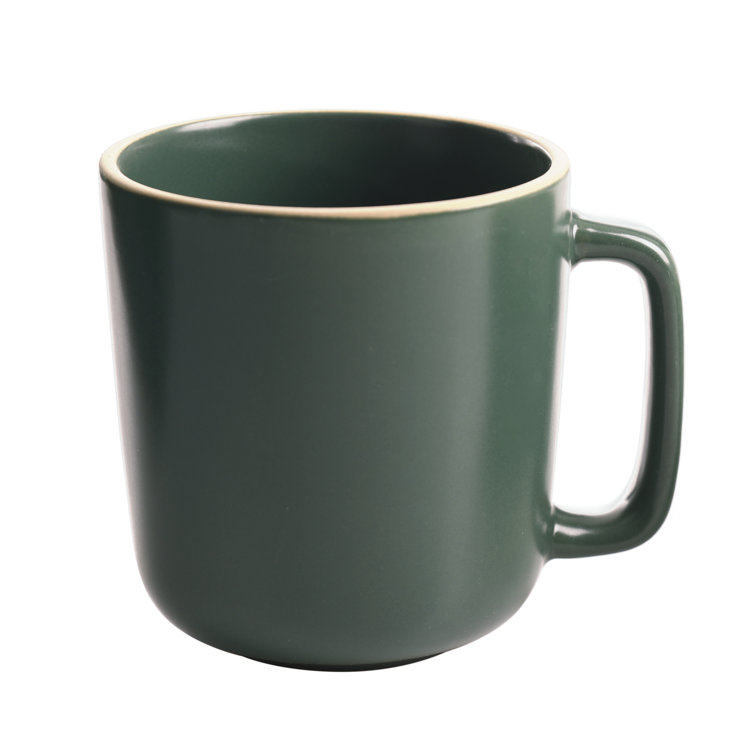 Green Ceramic 16-Piece Dinnerware Set with Matte Finish