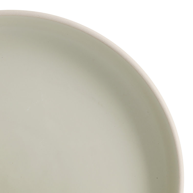 Pistachio Ceramic 16-Piece Dinnerware Set, Service for 4
