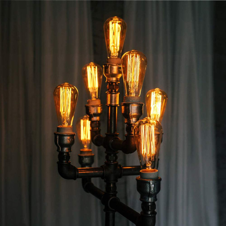 60W Clear Glass Vintage Edison Incandescent Bulb 6-Pack