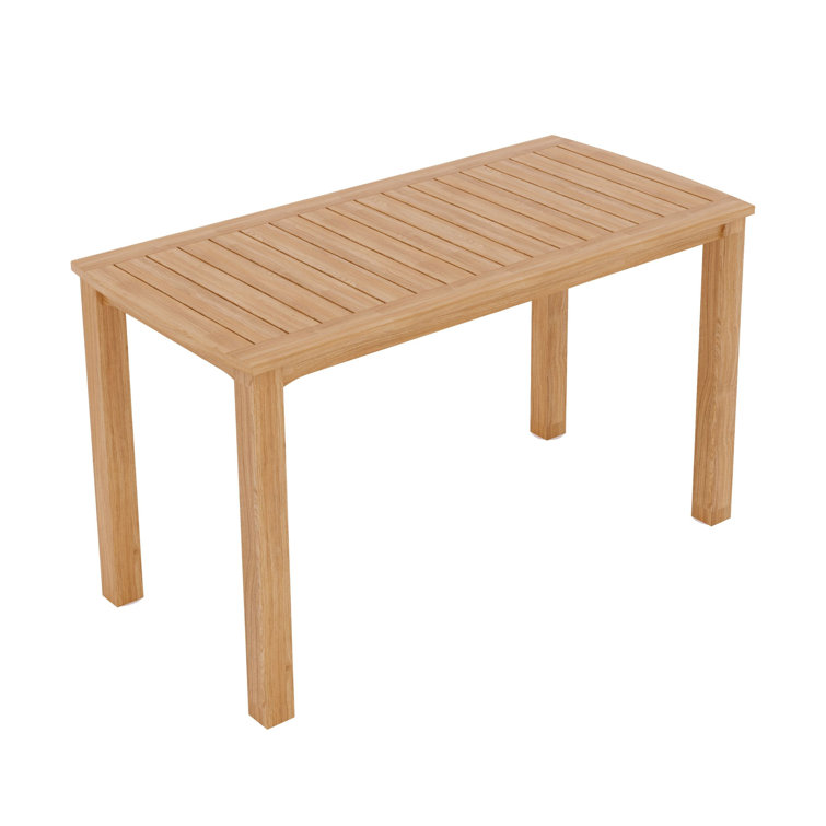 Mirador Rectangular Brown Teak Outdoor Dining Table