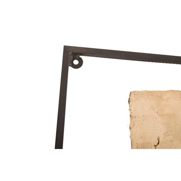 Large Vertical Iron Tree Metal Wall Sculpture with Patina Finish