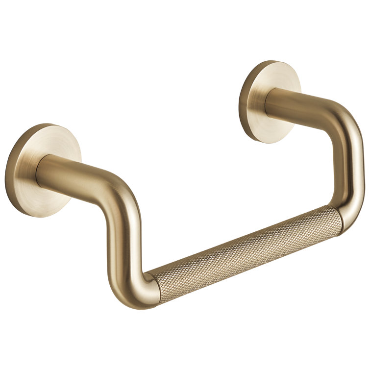 Luxe Gold Stainless Steel Wall Mounted Mini Towel Bar
