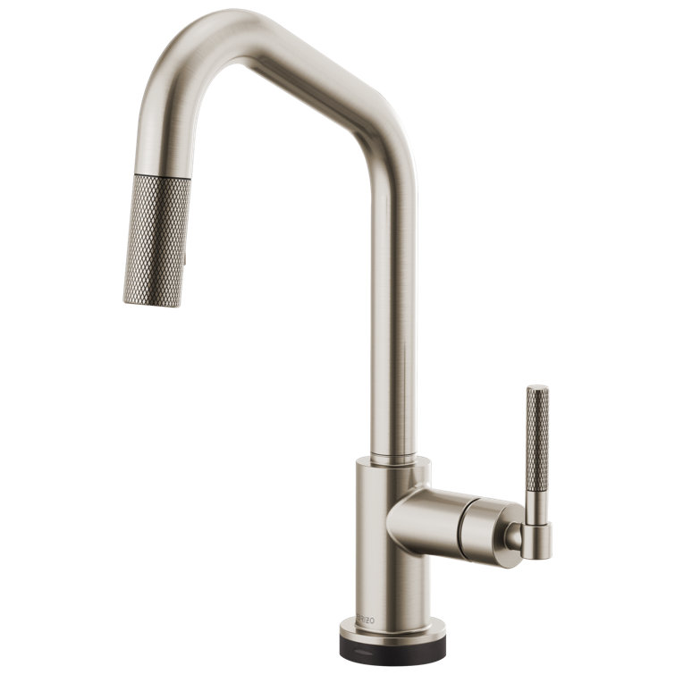 Modern Stainless Steel Pull-Down Kitchen Faucet with SmartTouch