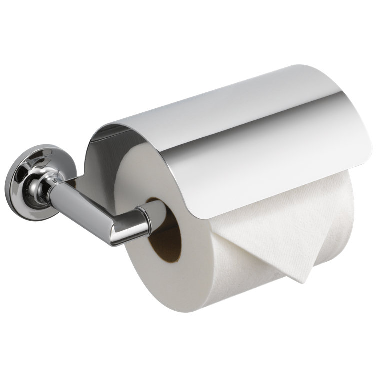 Chrome Modern Wall Mount Tissue Holder