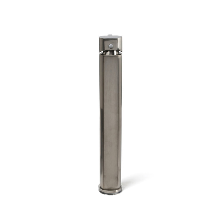 Satin Nickel Modern Single Hole Vessel Faucet