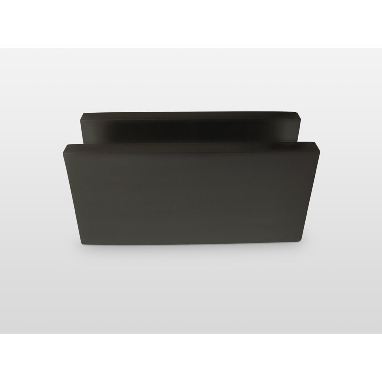 Illume Matte Black 78" x 64.25" Frameless Glass Shower Door