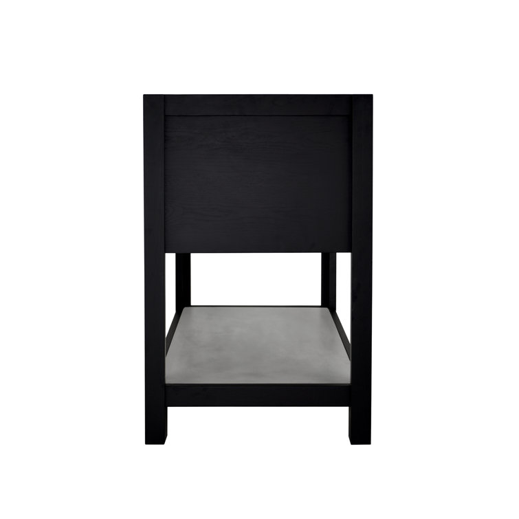 Midnight Oak Solace 30" Freestanding Single Vanity Base