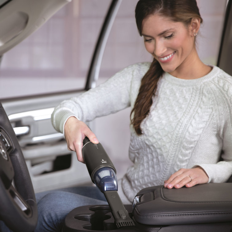 Gray Cordless Handheld Vacuum with USB Charging
