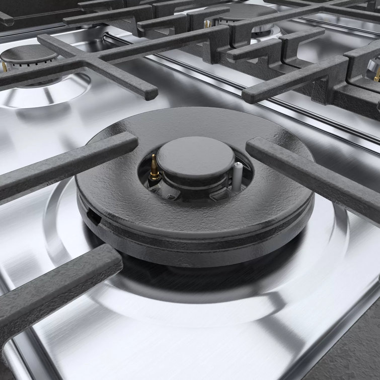 36" Stainless Steel Free-Standing Convection Gas Range