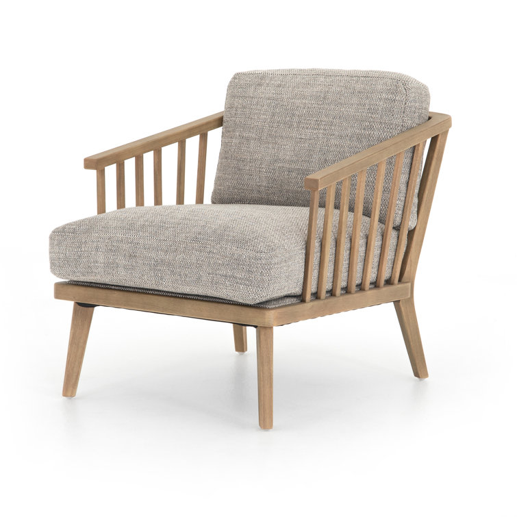 Thames Coal Contemporary Handcrafted Wood Stationary Chair