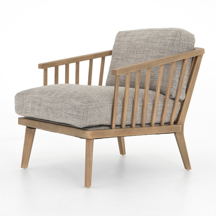 Thames Coal Contemporary Handcrafted Wood Stationary Chair