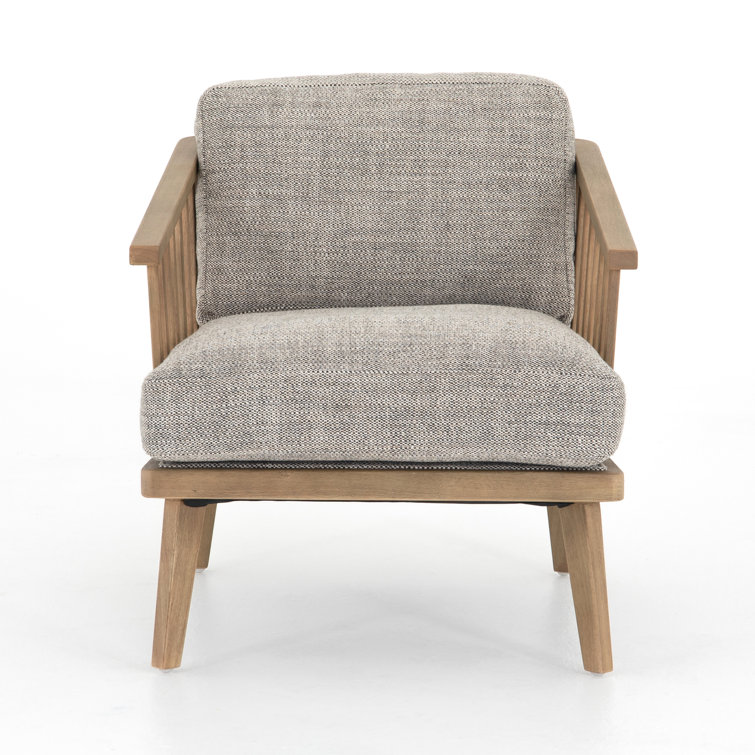 Thames Coal Contemporary Handcrafted Wood Stationary Chair