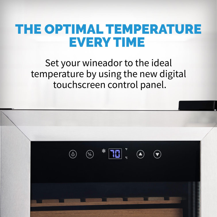 Newair Electric Cigar Humidor Wineador, Thermoelectric with Precision Digital Temperature Controls