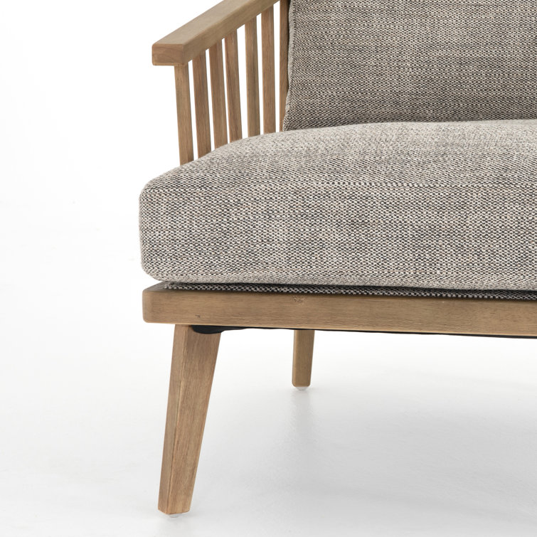 Thames Coal Contemporary Handcrafted Wood Stationary Chair