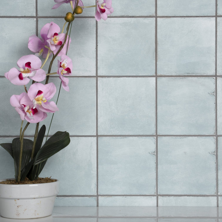 Barcelona Ocean Matte Porcelain 6" x 6" Floor and Wall Tile