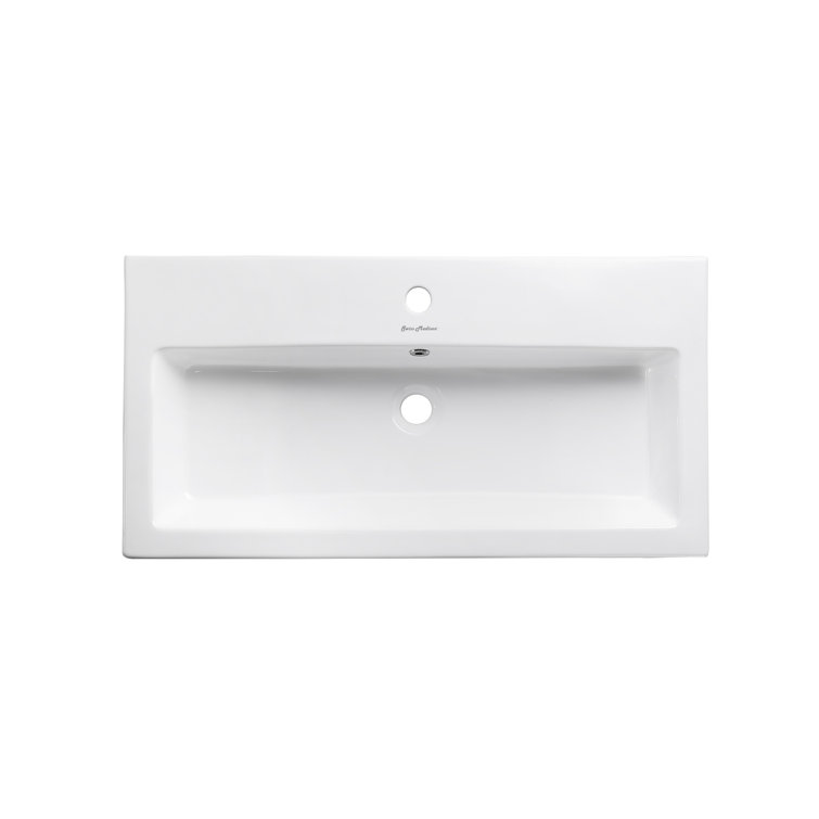 Pierre 32" Gold Metal Frame Open Shelf Single Bathroom Vanity