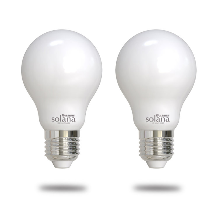 White Dimmable LED Edison Smart Bulb with Milky Finish