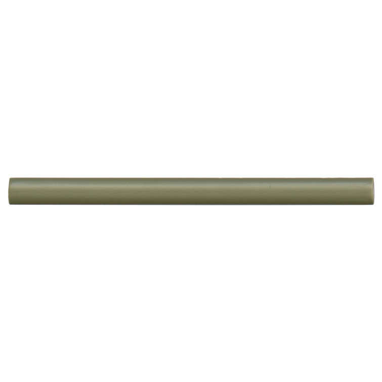 Castle Moss Green Ceramic Wall Trim Border Tile
